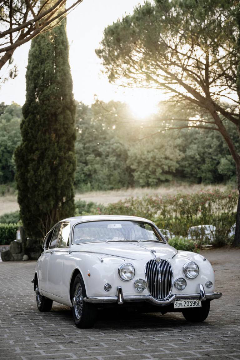 matrimonio in umbria con auto d'epoca